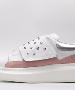 Alexander McQueen Leather Platform Sneakers