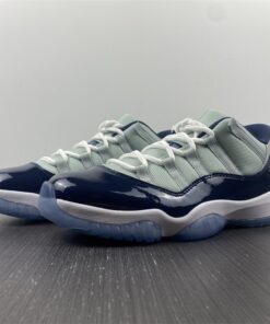 Air Jordan 11 Low blue and white