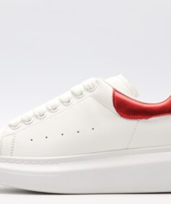ALEXANDER MCQUEEN oversized sneakers with red heel