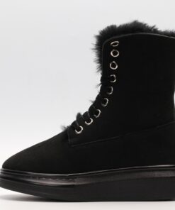 Alexander McQueen winter boots-black