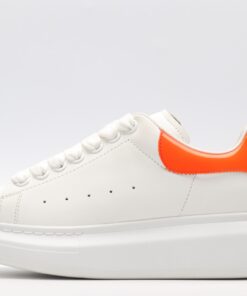 ALEXANDER MCQUEEN OVERSIZED SNEAKER with orange heel