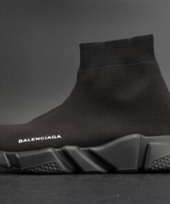 Balenciaga Speed Trainer Sneakers All Black 483502 W05G0 1000