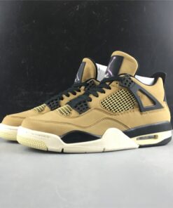 Air Jordan 4  Retro Mushroom/Multi-Color-Black-Fossil