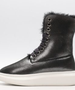 Alexander McQueen winter boots-black