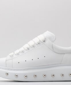 ALEXANDER MCQUEEN white oversized sneakers