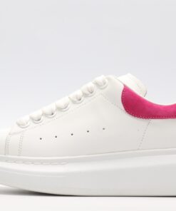 ALEXANDER MCQUEEN OVERSIZED SNEAKER with rose heel