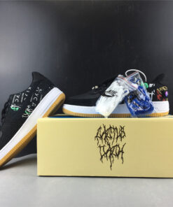 TRAVIS SCOTT X NIKE AF1 LOW  ASTROWORLD  BLACK/MULTI-COLOR
