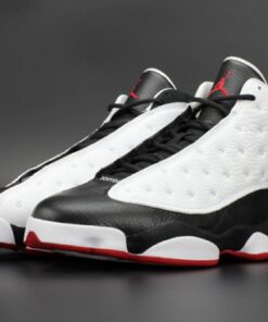 AIR JORDAN 13  HE GOT GAME  WHITE/BLACK-TRUE RED MENS 414571-104