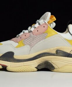 Balenciaga Triple S Cream Yellow Red 490672  w09O5  9035