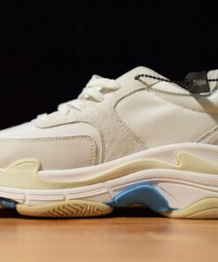 Balenciaga Triple S White Suede  500597 W0971 9000