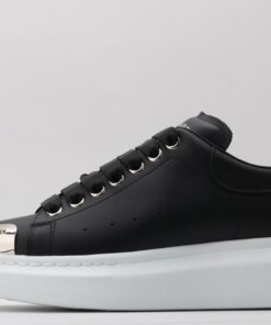 Alexander McQueen Leather Black Sneakers