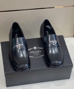Prada leather shoes