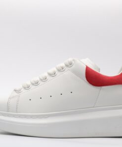 ALEXANDER MCQUEEN OVERSIZED SNEAKER with red heel