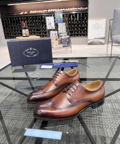 Prada leather shoes