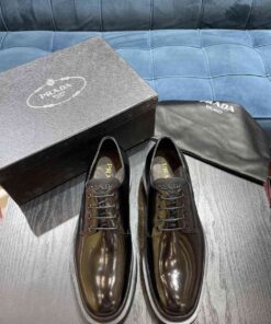 Prada leather shoes