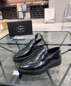 Prada leather shoes