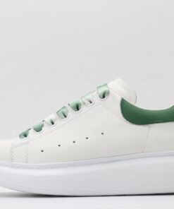 ALEXANDER MCQUEEN oversized sneakers with green heel