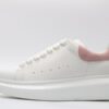 ALEXANDER MCQUEEN OVERSIZED SNEAKER with rose heel