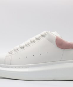 ALEXANDER MCQUEEN OVERSIZED SNEAKER with rose heel