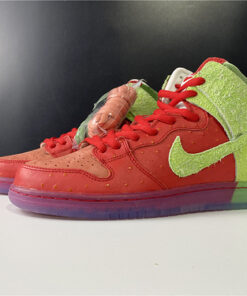Dunk SB Nike SB Dunk High  Strawberry Cough