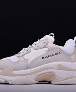BALENCIAGA 17FW TRIPLE S CREAM  490671-W06F1-9000