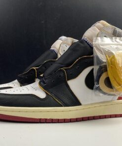 Jordan 1 Retro High Union los angeles black toe bv1300-106