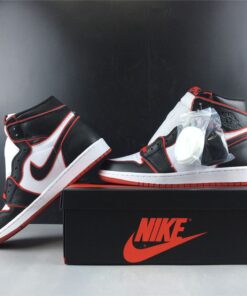 Air Jordan 1 white black red